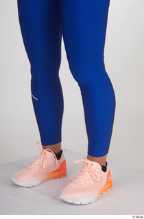  Zuzu Sweet blue leggings calf dressed orange sneakers sports 0002.jpg